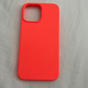 iPhone 13 Pro Max neon pink case